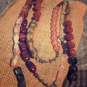 3 tier statement necklace